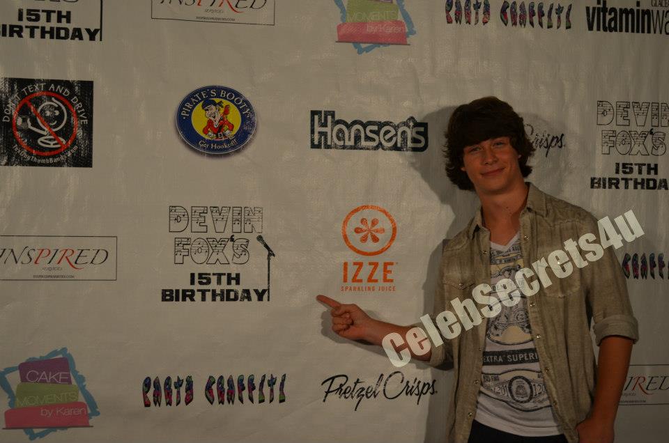 Exclusive: We Celebrate Devin Fox’s 15th Birthday! (@devinpfox)