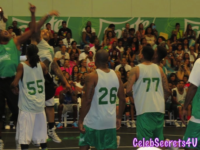 Justin Bieber & Chris Brown: BET Experience Celebrity Basketball Game – See the Photos!