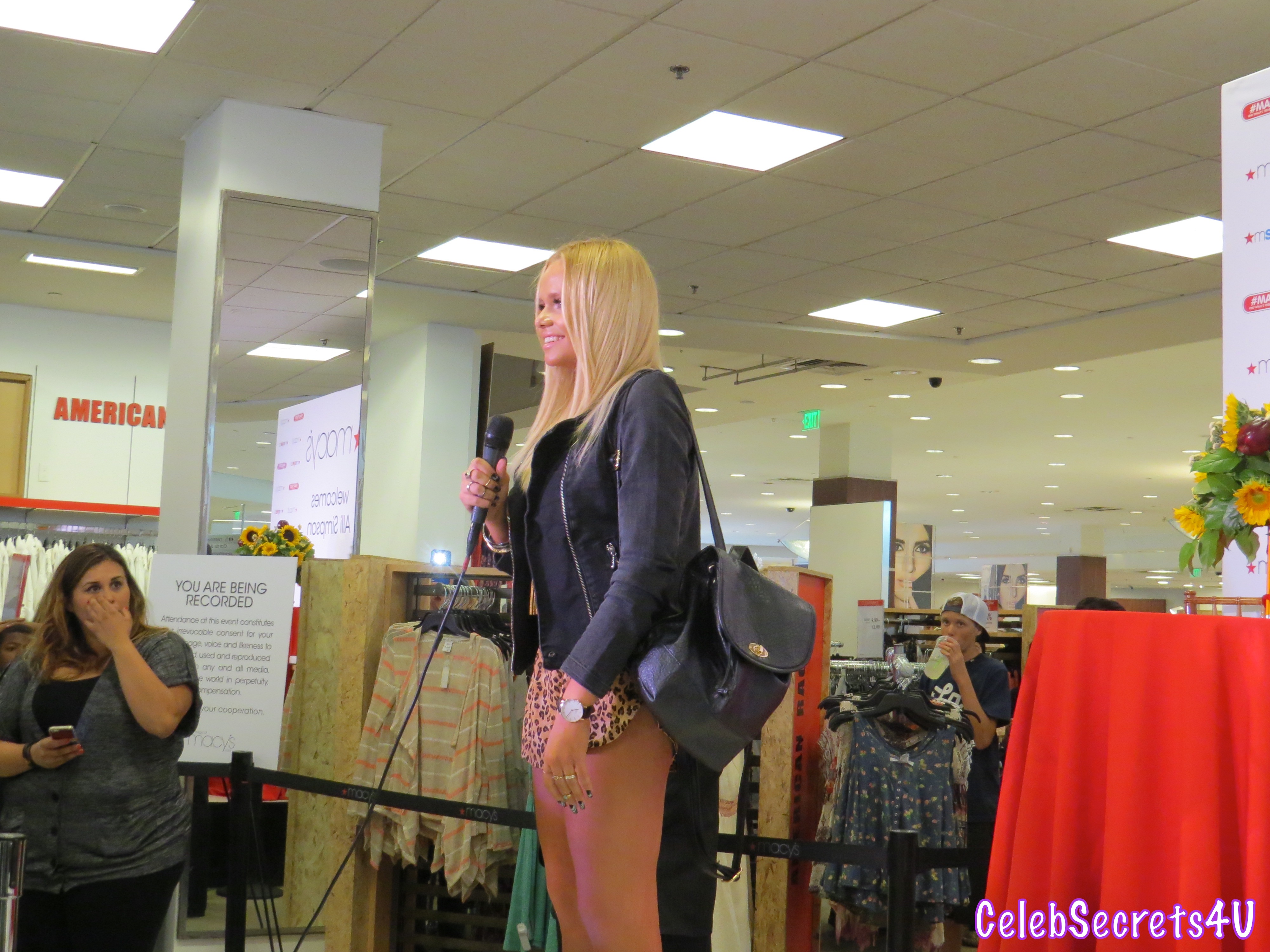 Exclusive: CelebSecrets4U Attends Macy’s Back To School Event with Alli Simpson! (@allisimpson) #macysBTS