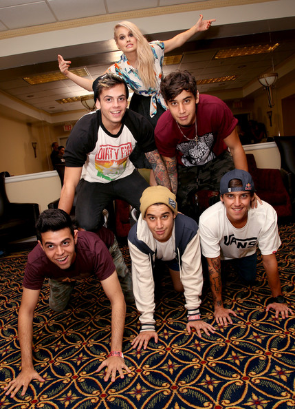 Debby Ryan & The Janoskians Kick Off Teen Vogue’s “Back-to-School Saturday” Event in Los Angeles