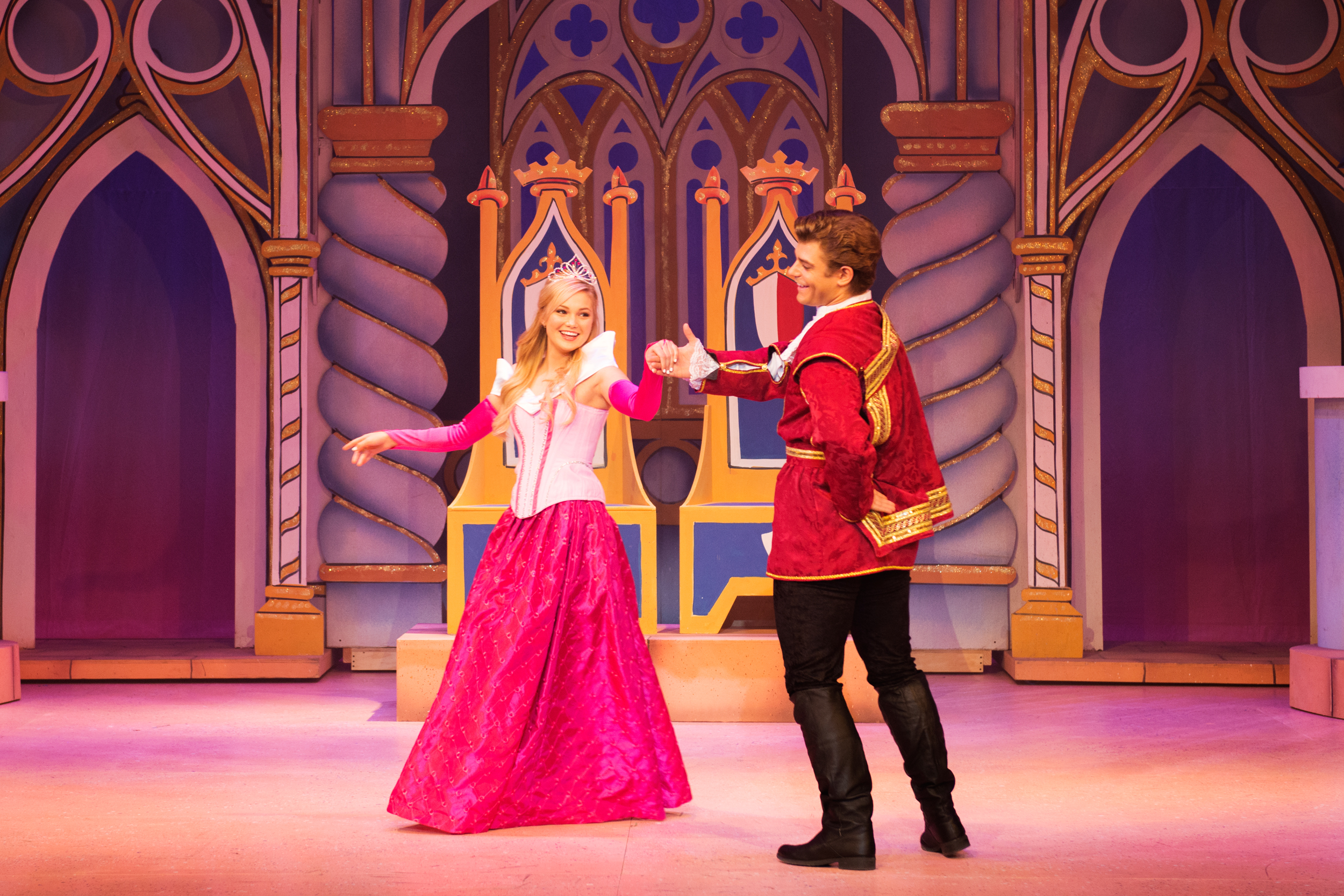 CS4U Checks Out Lythgoe Family Productions’ “Sleeping Beauty and Her Winter Knight” on Opening Night! (@olivia_holt @PasPlayhouse)
