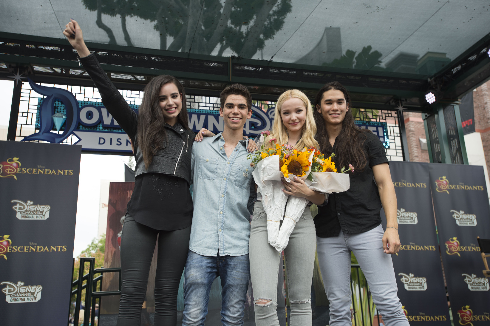 The Cast of Descendants Take Over Downtown Disney Following Descendants 2 Announcement