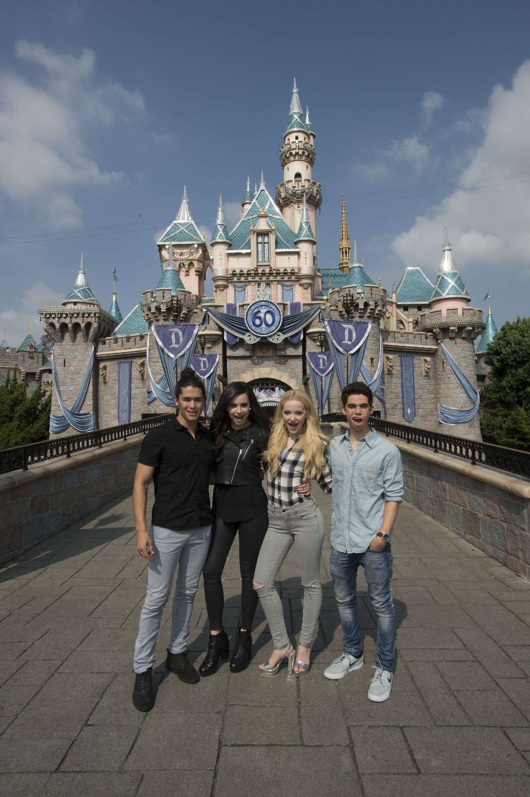 The Cast of Descendants Take Over Downtown Disney Following Descendants 2 Announcement
