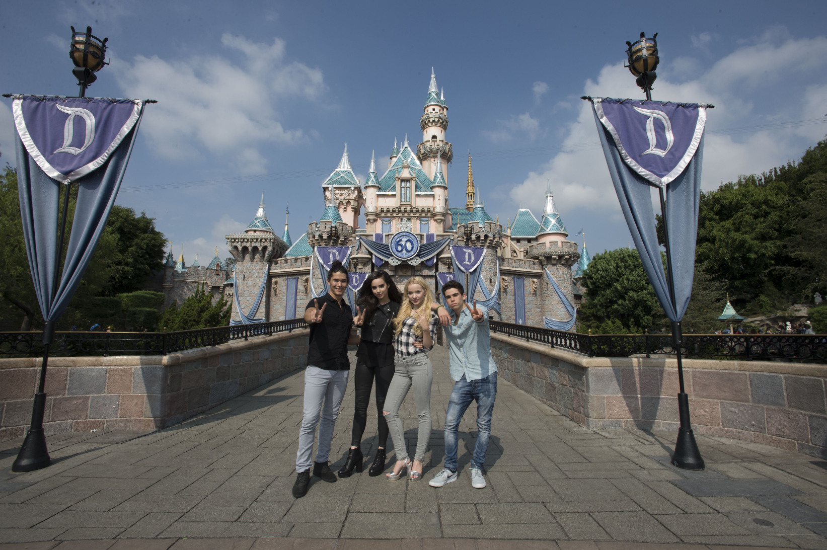 The Cast of Descendants Take Over Downtown Disney Following Descendants 2 Announcement