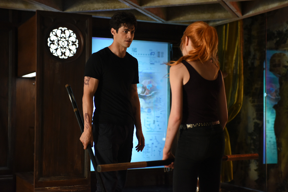 Can Alec & Clary Work Together To Find Valentine? Watch A Sneak Peek Of Tonight’s ‘Shadowhunters’ To Find Out!