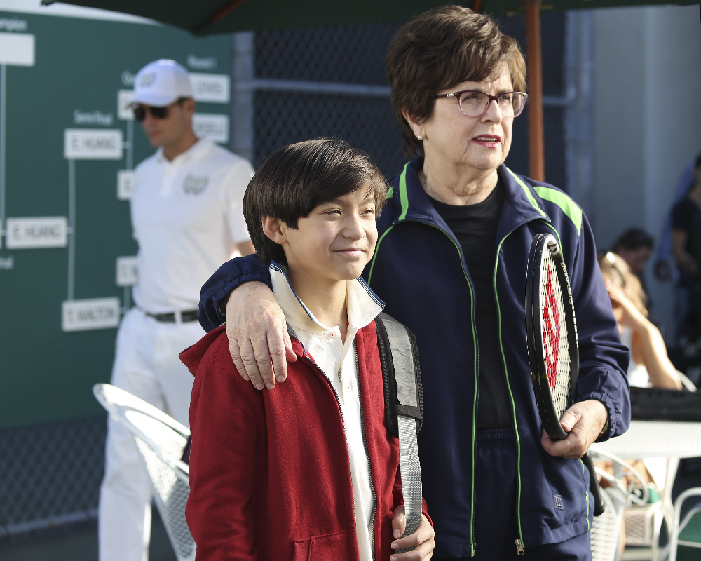 Billie Jean King Guest Stars on Tonight’s “Fresh Off The Boat” – Watch a Clip!