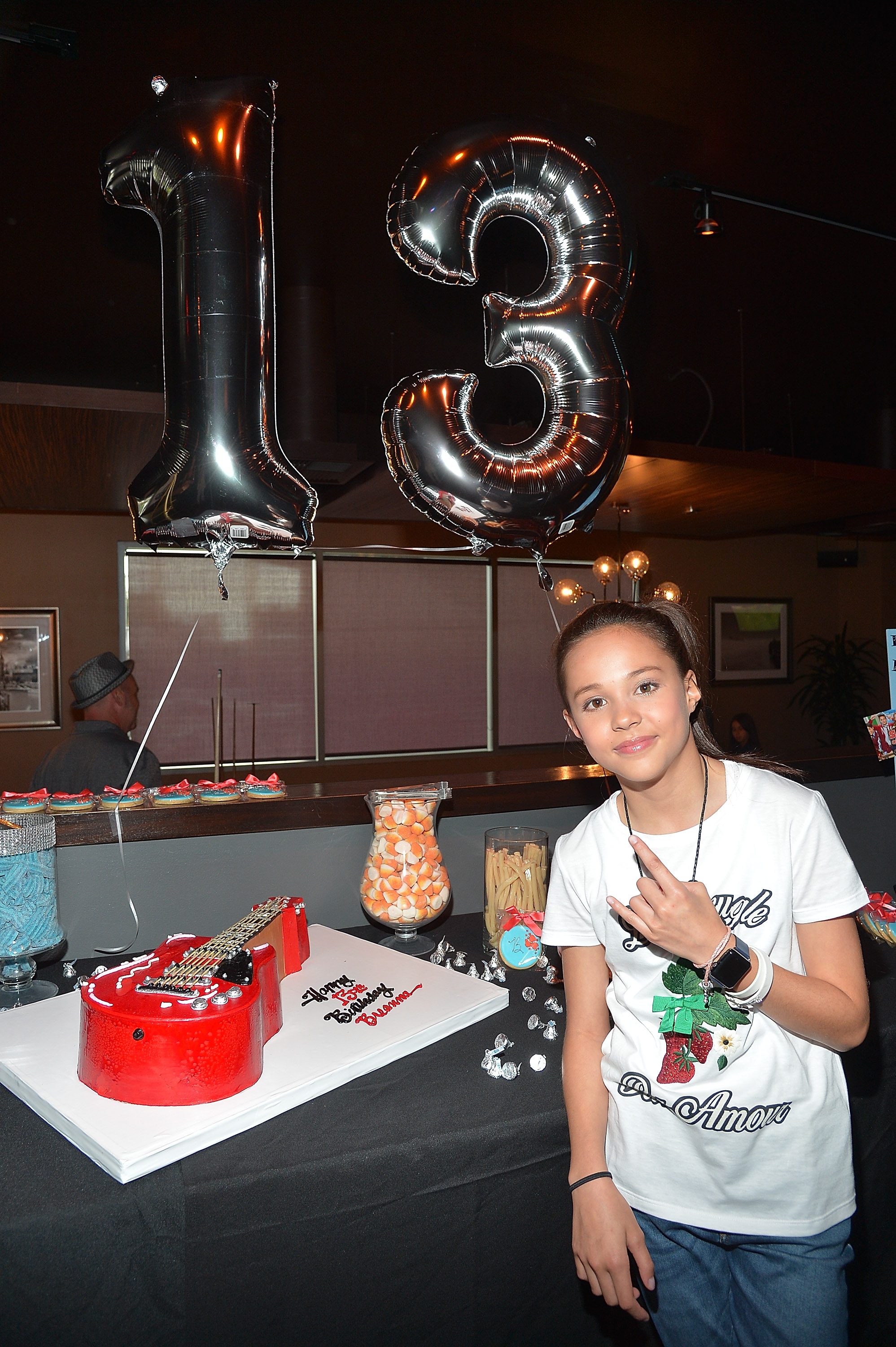Breanna Yde Celebrates Her 13th Birthday at Lucky Strike in Hollywood