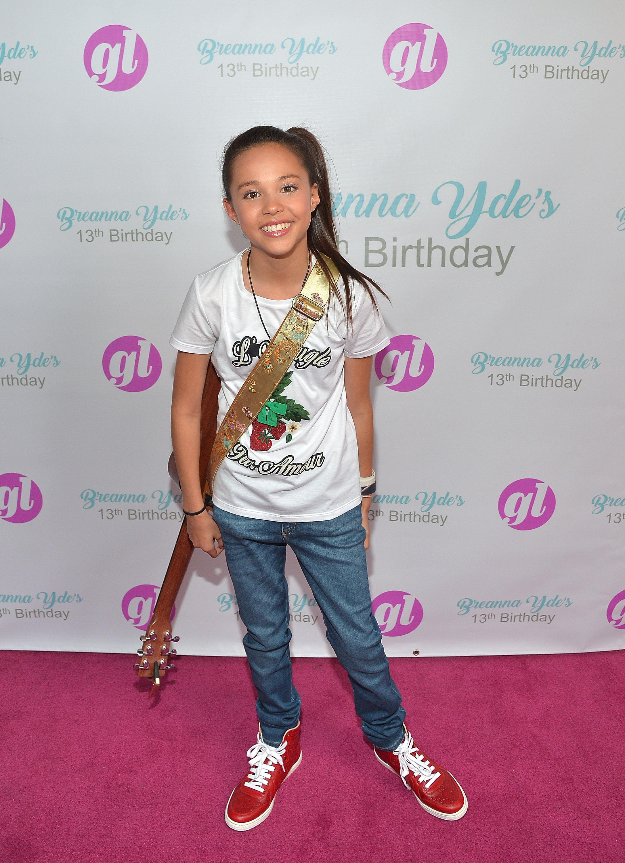 Breanna Yde Celebrates Her 13th Birthday at Lucky Strike in Hollywood