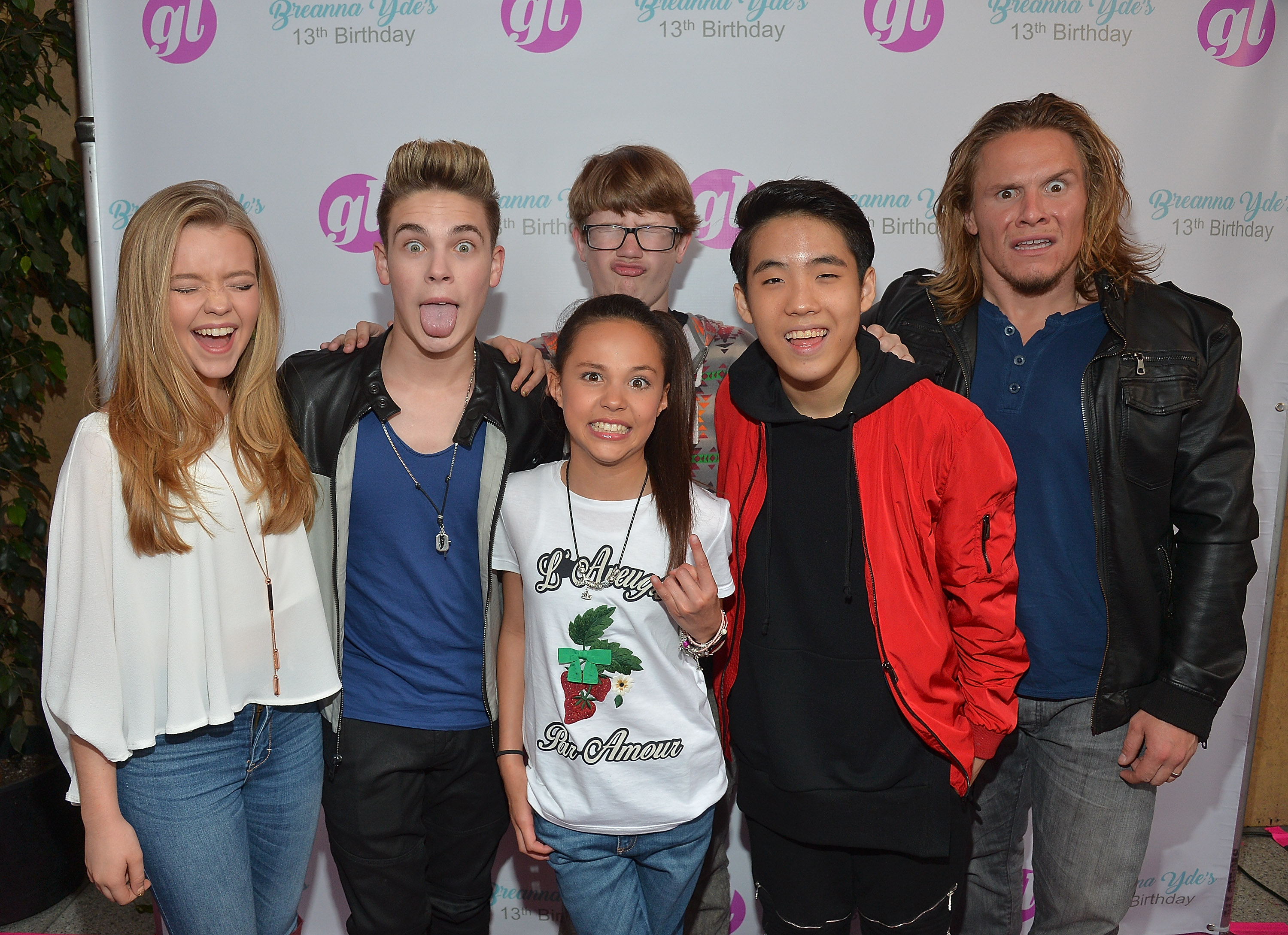 Breanna Yde Celebrates Her 13th Birthday at Lucky Strike in Hollywood