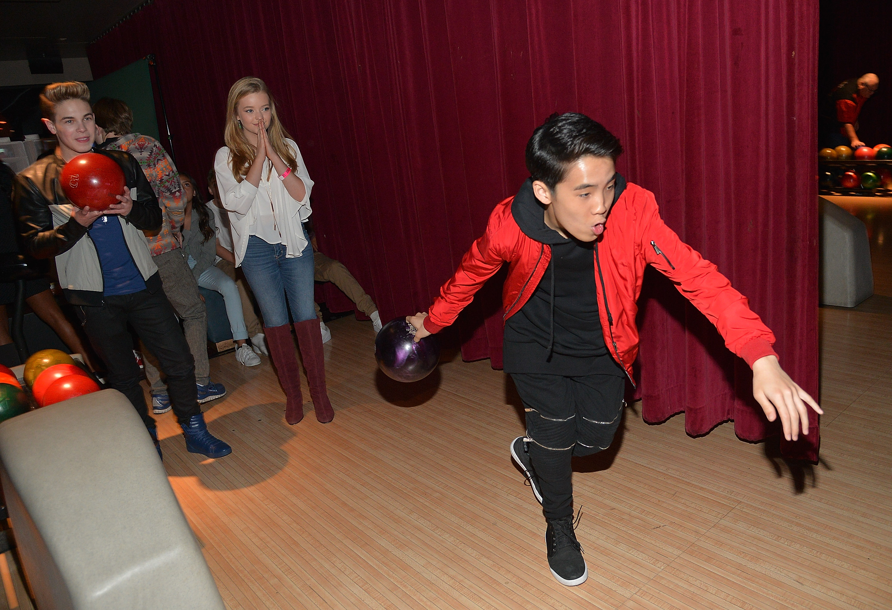 Breanna Yde Celebrates Her 13th Birthday at Lucky Strike in Hollywood