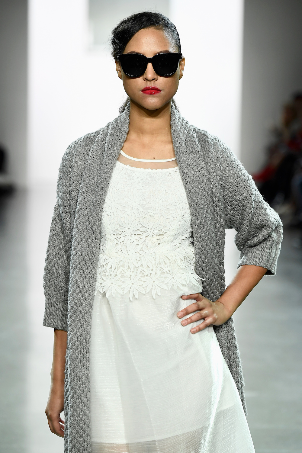 Rydel Lynch, Demi-Leigh Nel-Peters and Miss America Sit Front Row at Dan Liu’s Runway Show During New York Fashion Week