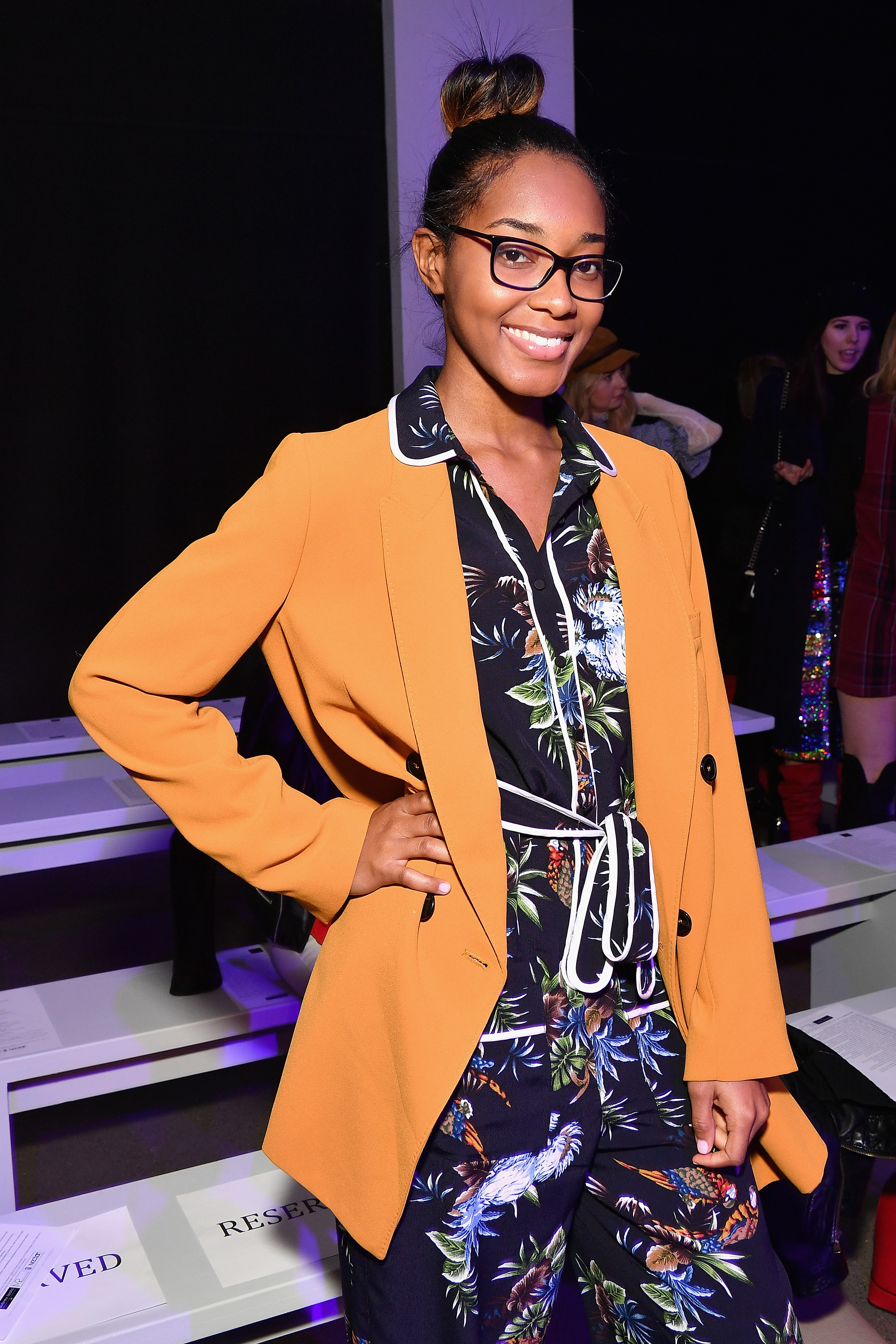 Rydel Lynch, Demi-Leigh Nel-Peters and Miss America Sit Front Row at Dan Liu’s Runway Show During New York Fashion Week