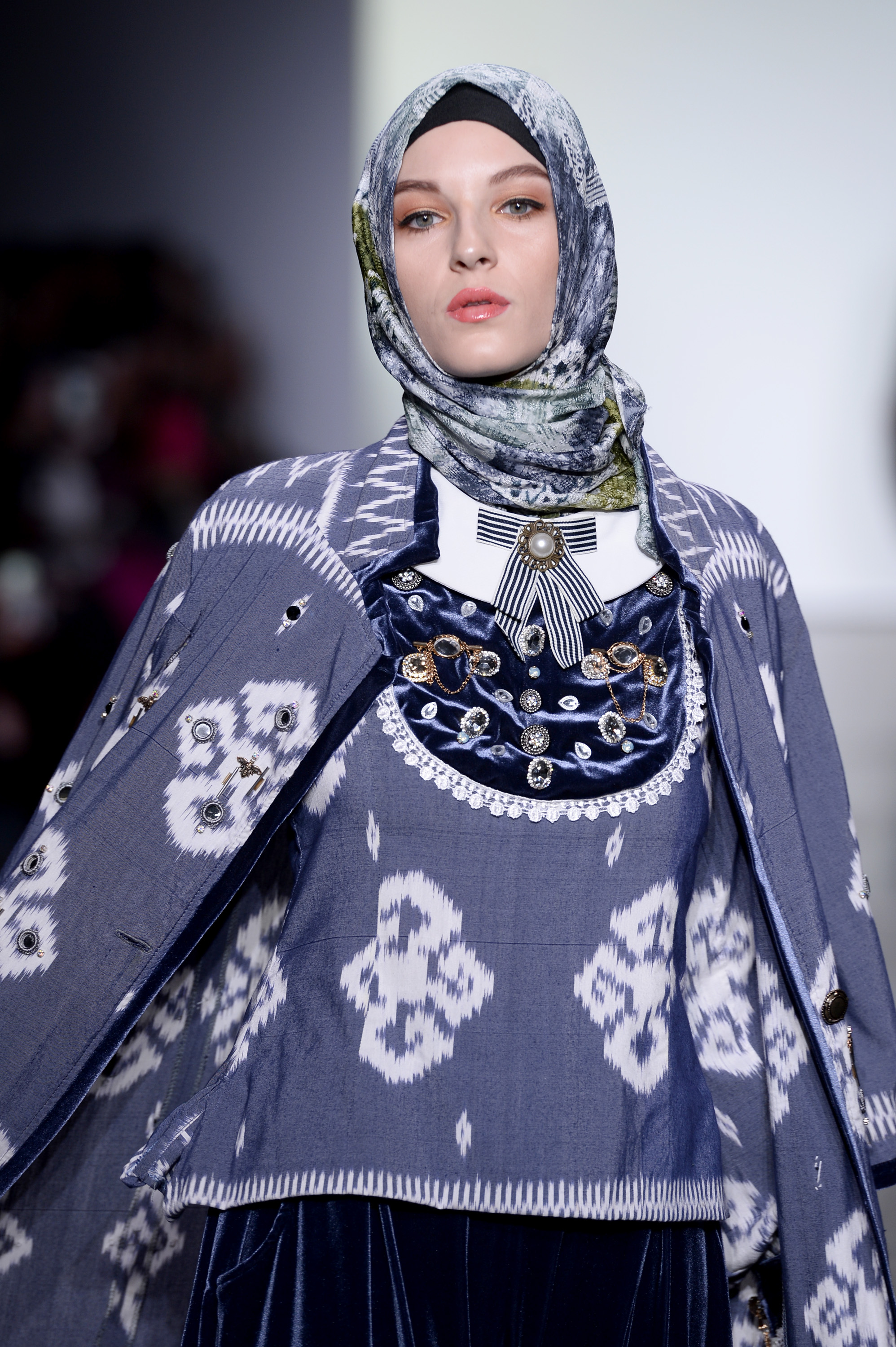 Vivi Zubedi Brings Modest Wear to the Runway During New York Fashion Week