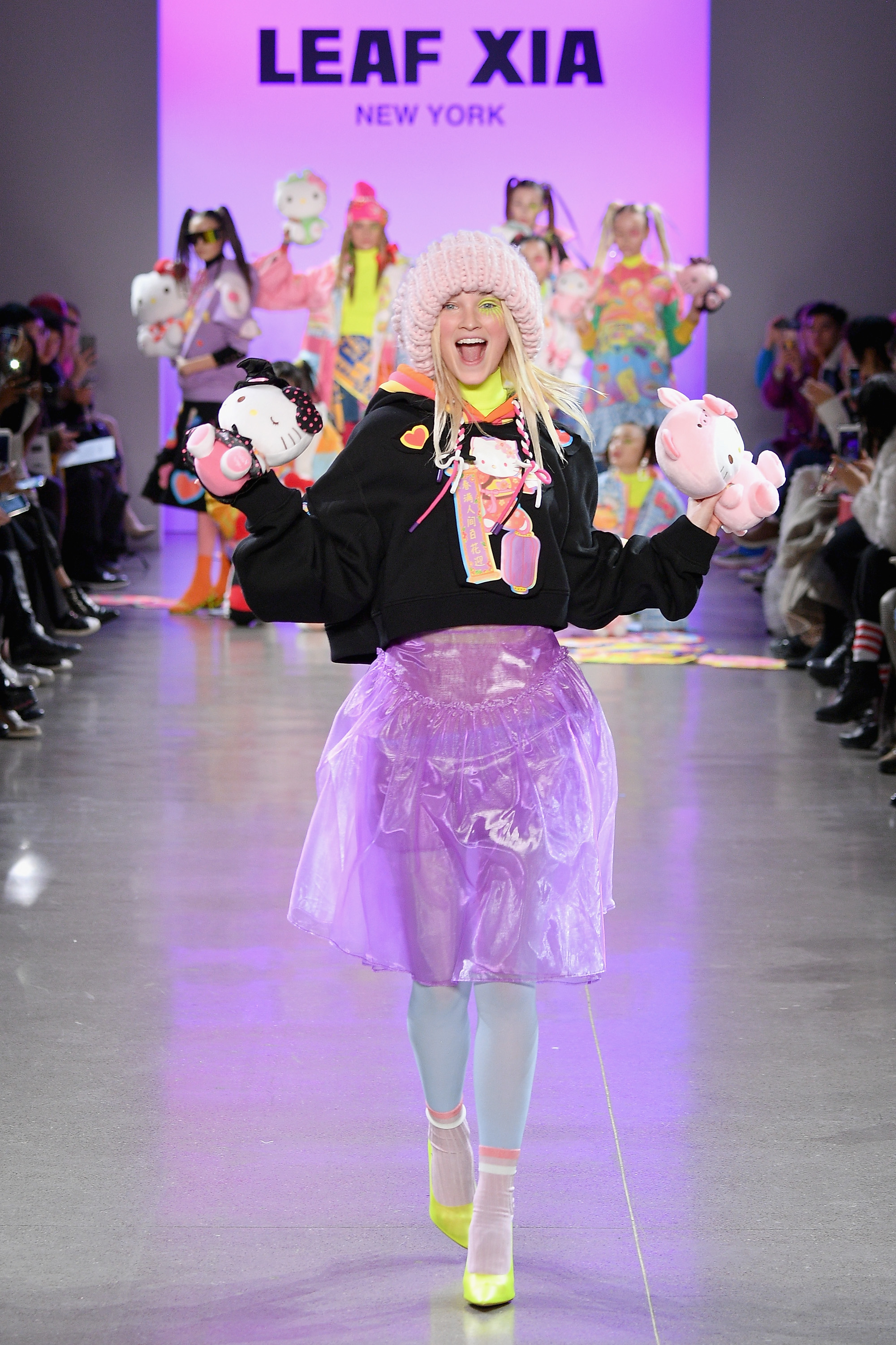 Leaf Xia Brings Vibrant Colors to the Last Day of New York Fashion Week with Fall/Winter Collection