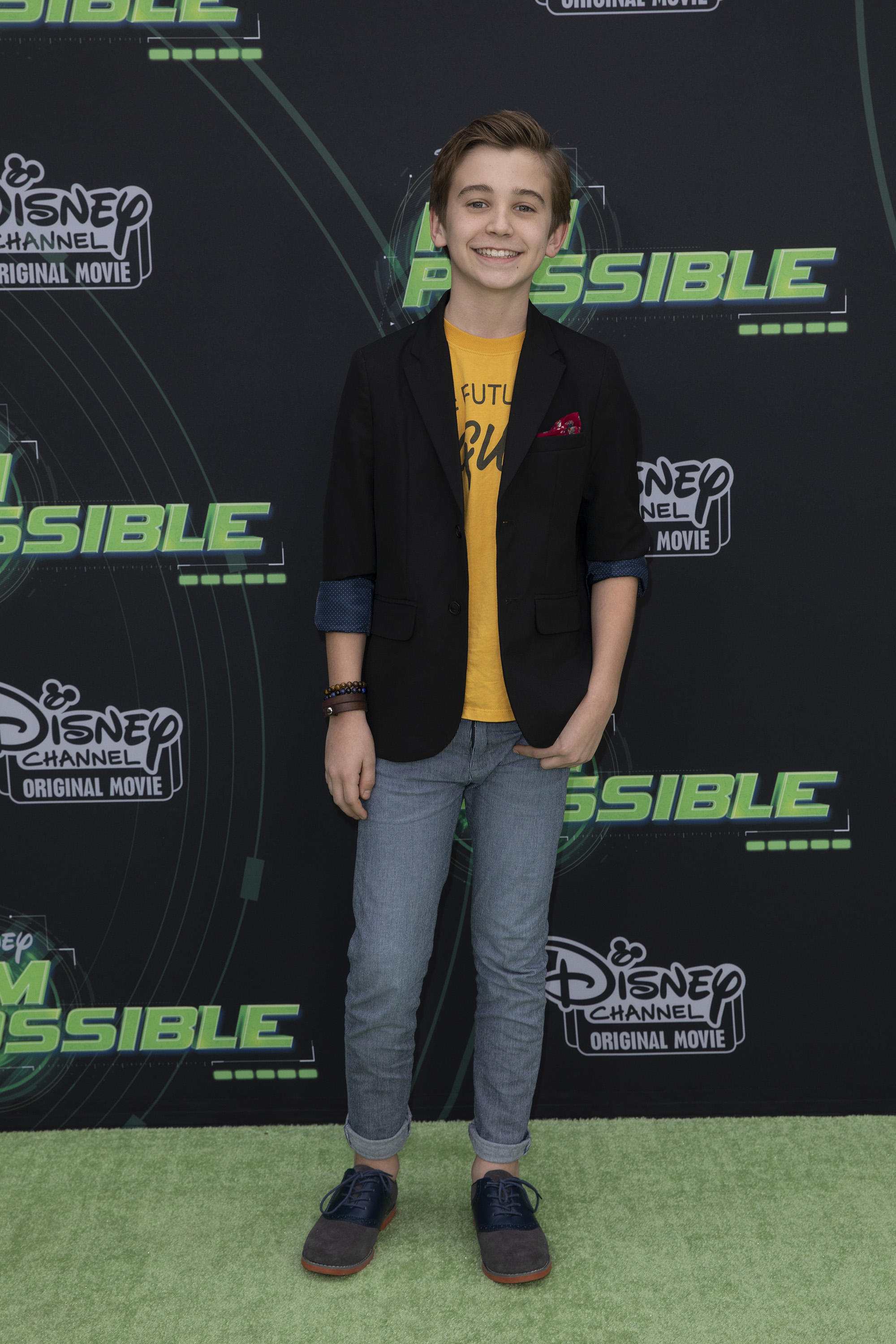 Sadie Stanley, Sean Giambrone, Christy Carlson Romano and More Hit the Shego Green Carpet for the World Premiere of ‘Kim Possible’