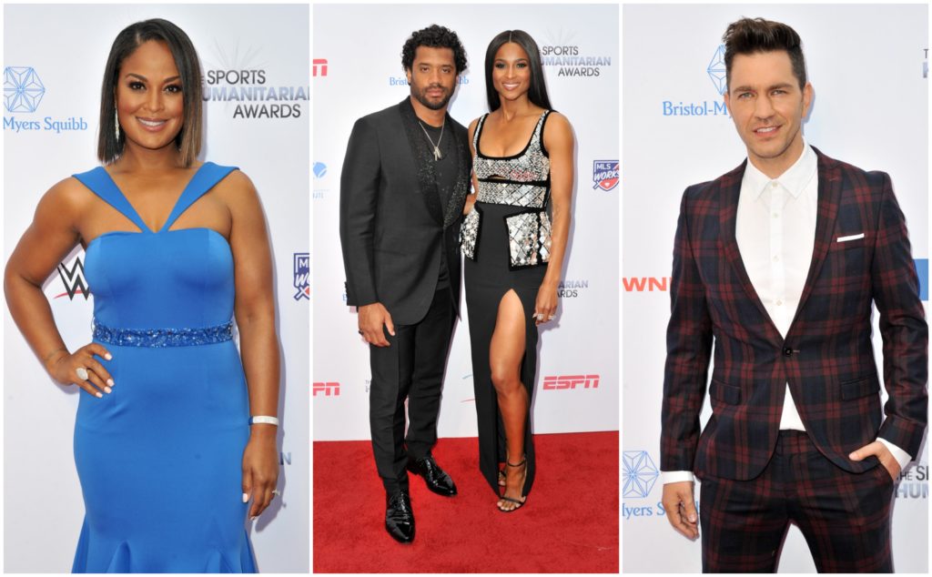 Laila Ali, Russell Wilson, Ciara & Andy Grammer Step Out for the 2019 ...
