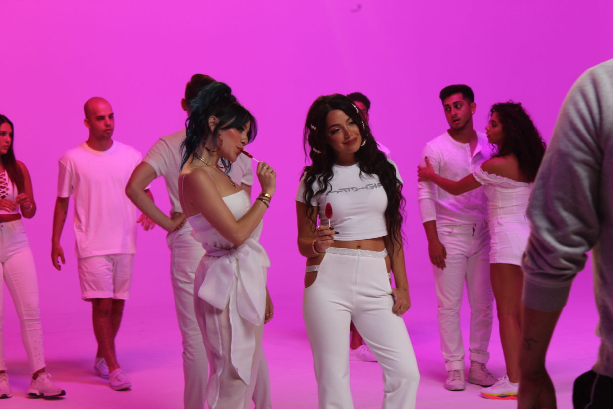 Niki & Gabi Take Us BehindtheScenes of Their “Hair Tie” Music Video