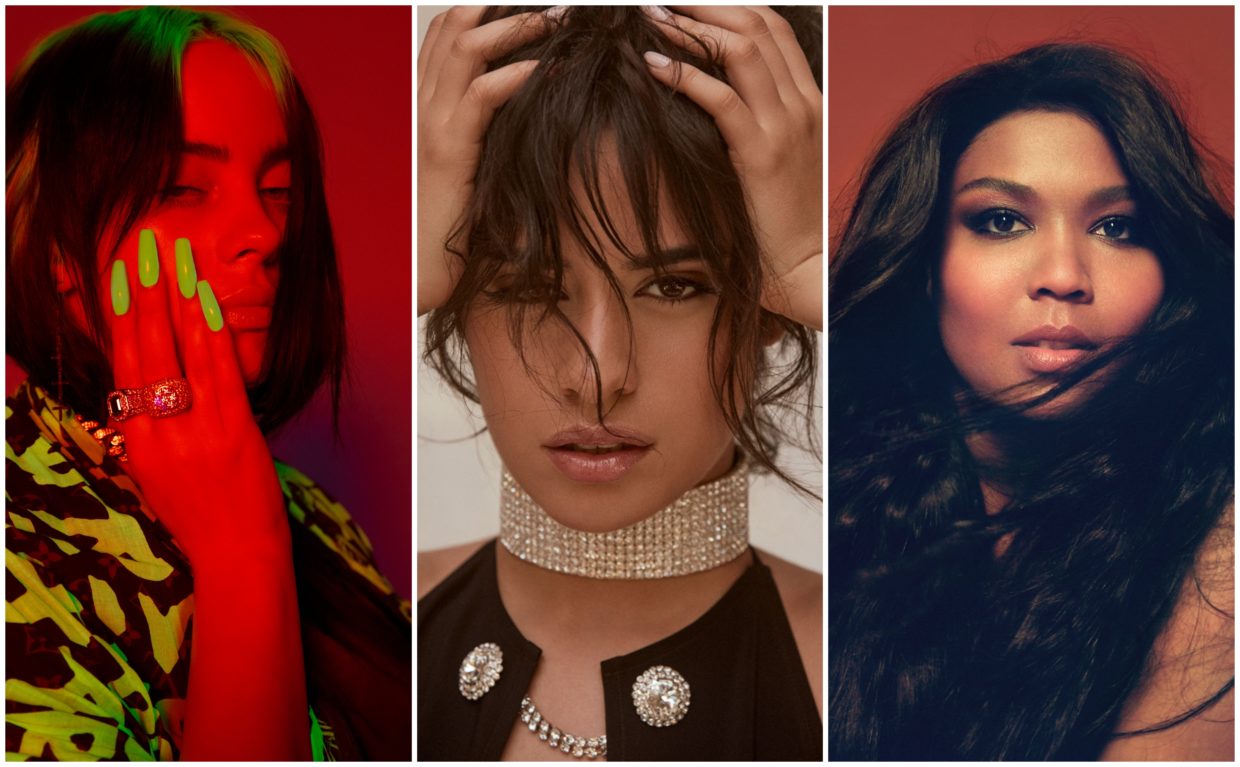 Camila Cabello, Billie Eilish, Dua Lipa and Lizzo will Perform at the
