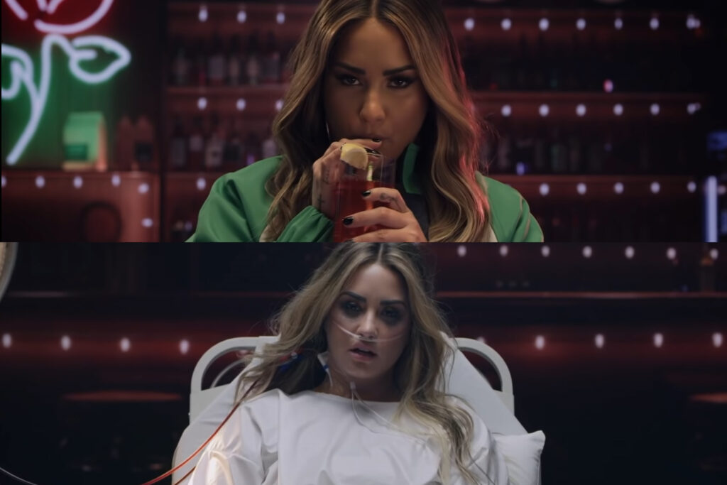 Demi Lovato Recreates Her Near Fatal Overdose In “Dancing With The