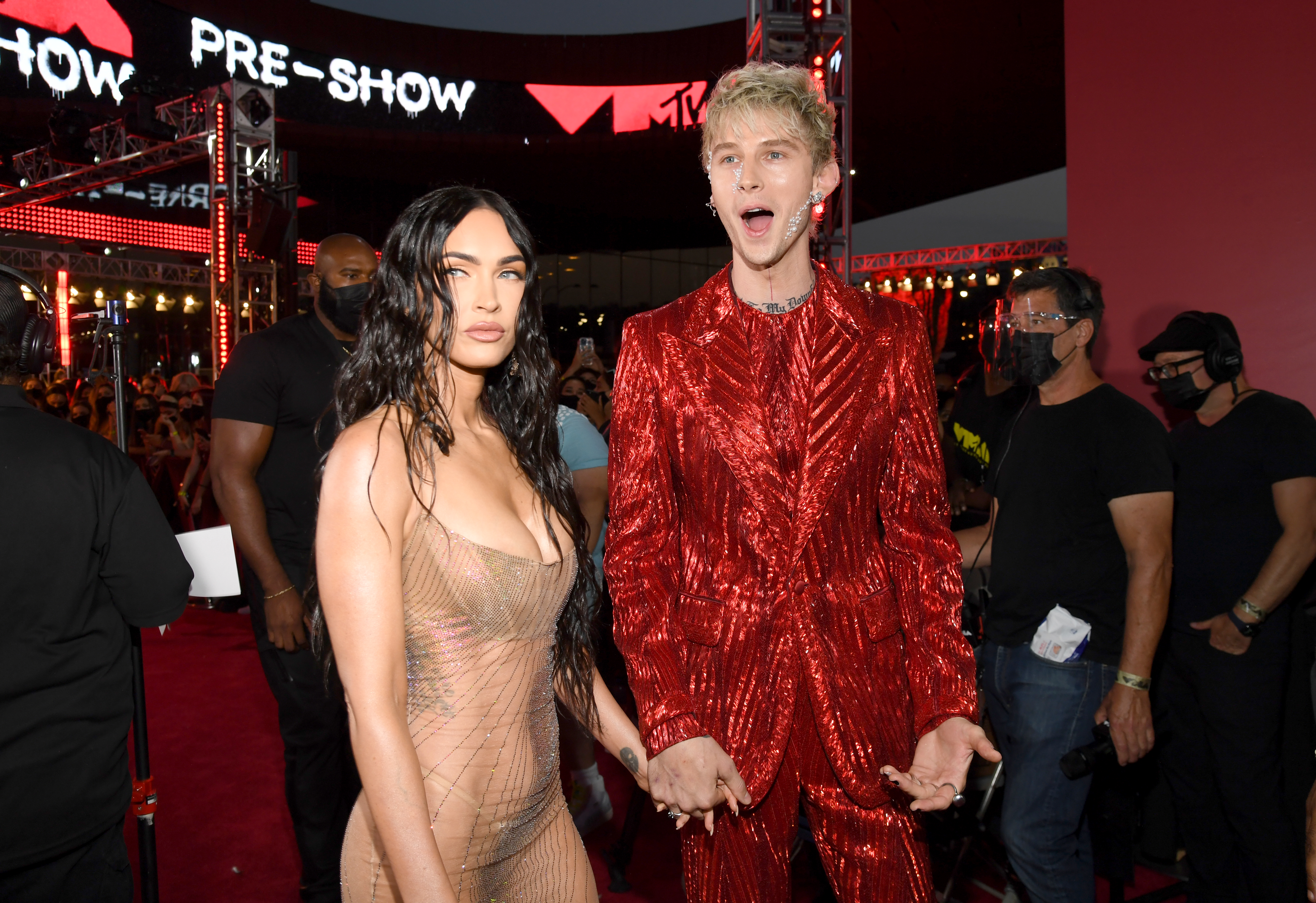 Machine Gun Kelly and Megan Fox Spotted Together on Valentine's Day Despite  Cheating Allegations â€“ Celeb Secrets
