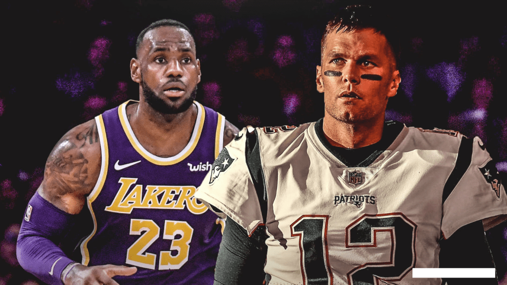 tom brady lebron