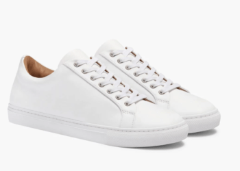 This Classic White Leather Sneaker is So Good, It Has a Presidential Seal of Approval
