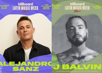 J Balvin & Alejandro Sanz Announced As Headliners for Highly-Anticipated Billboard Latin Music Week Panels