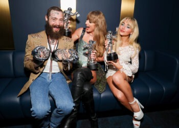 Taylor Swift, Post Malone, Chappell Roan, Sabrina Carpenter & More Win Big at 2024 MTV VMAs – Full Winners’ List