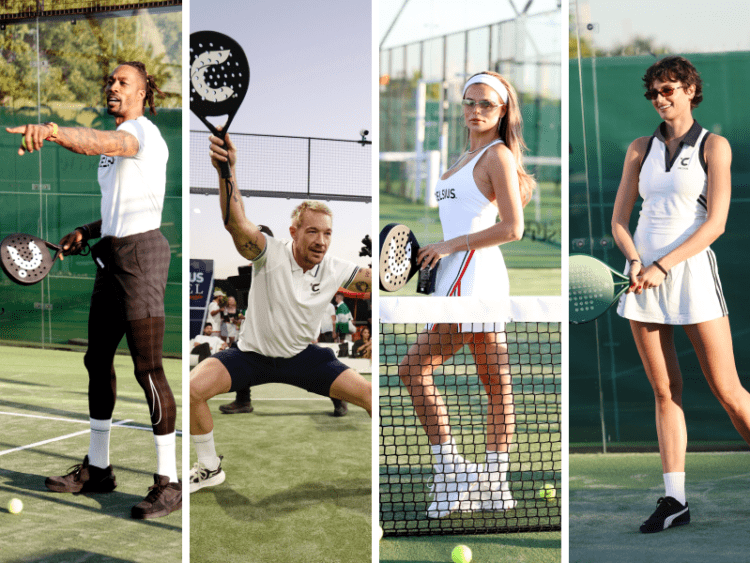 Dwight Howard, Diplo, Brooks Nader, Taylor Hill, Josh Richards, Jake Shane & More Compete in Celsius Padel Classic During Art Basel 2024