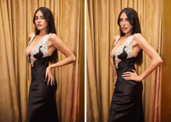 Madison Beer Embraces the Sultry Lingerie-Inspired Fashion Trend in a Stunning Maxi Dress Under $75