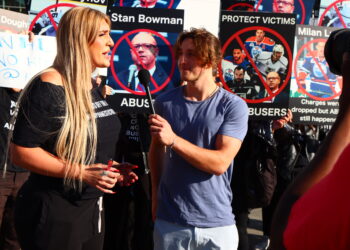 Jeane Marie Protests Against the NHL for Not Enforcing Domestic Violence Policy: ‘Time Is Up!’ (Exclusive)