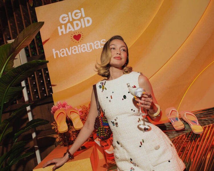 Gigi Hadid Officially Declares It a Flip Flop Summer with Her New Havaianas Collab — And We Were There for the Iconic NYC Launch