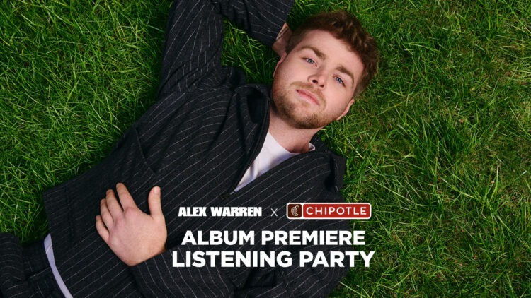 Alex Warren is Dropping His New Album at Chipotle Locations Worldwide — And Yes, There’s a Bowl Involved