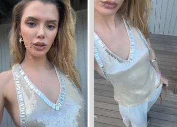 Alissa Violet Is the Moment in This Luxe Resortwear Brand — Here’s How to Steal Her Sparkly Summer Style