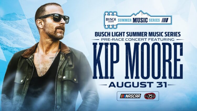 Kip Moore Is Gearing Up To Rock Darlington Raceway Before The Cook Out Southern 500 — And This Pre-Race Party Is “Too Tough To Tame”