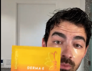 Joe Jonas Just Put Eye Patches on His Nipples and We’ve Never Wanted Glowing Skin More