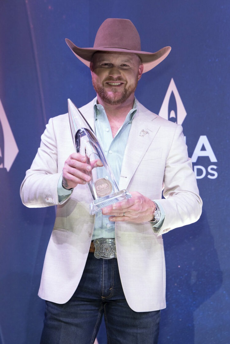 Cody Johnson Snags First-Ever Win in Male Vocalist of the Year Category at 59th Annual CMA Awards