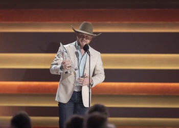 Cody Johnson Snags First-Ever Win in Male Vocalist of the Year Category at 59th Annual CMA Awards
