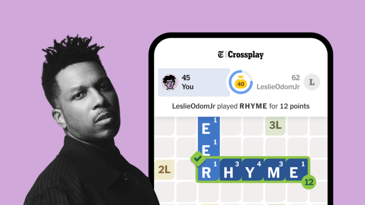 NYT Games Just Launched Its First-Ever 2-Player Word Game — And You Could End Up Playing Music Icons Like Leslie Odom Jr., BRELAND and Amy Allen