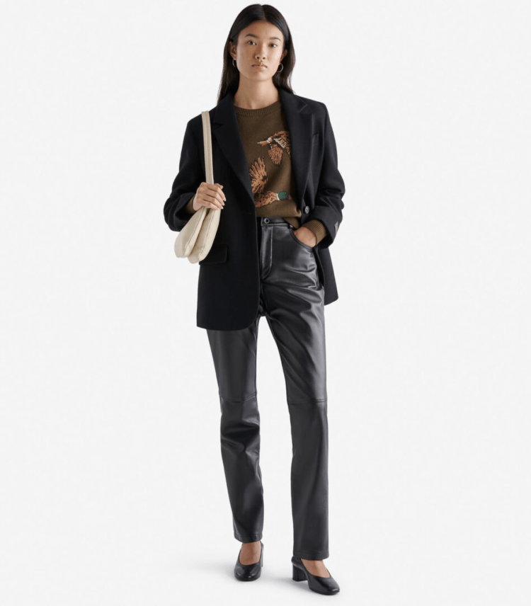 Naomi Watts Just Made Head-to-Toe Leather the Chicest Winter Trend