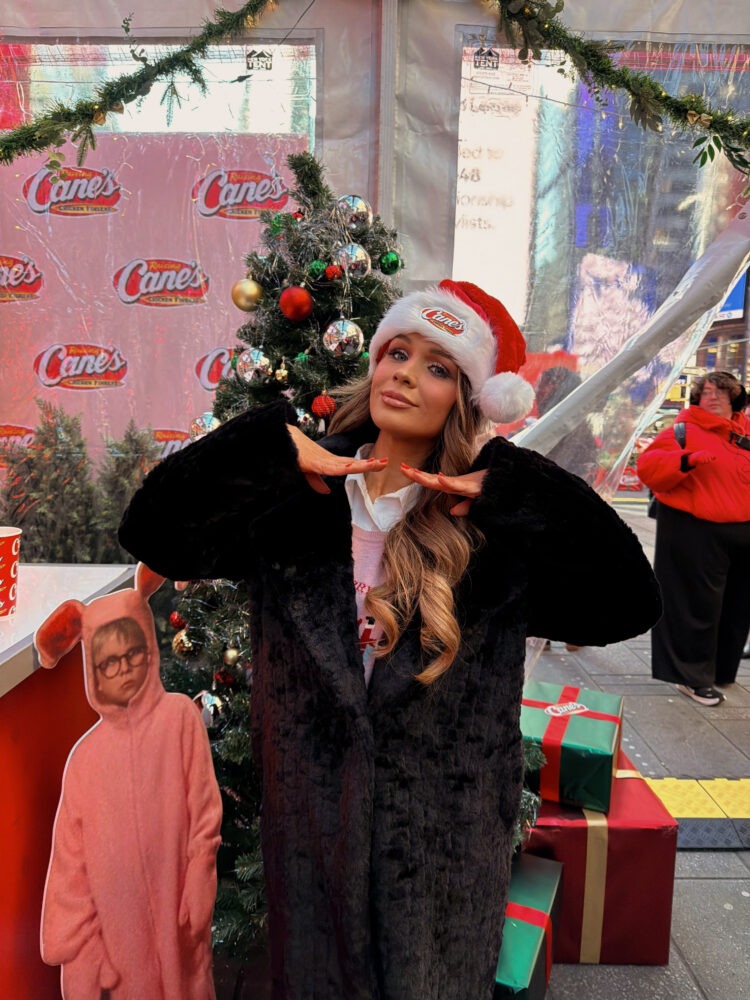 Todd Graves Turns Times Square Into a Winter Wonderland During Raising Cane’s Annual Holiday Bike Giveaway with A Christmas Story’s Peter Billingsley (Recap)