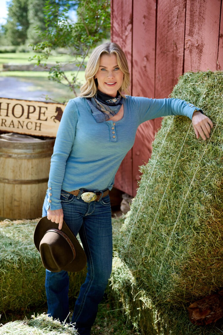 Alison Sweeney Opens Up About Filming Emotional Scenes Alongside Her Daughter in Hallmark’s ‘Romance at Hope Ranch’ (Q&A)