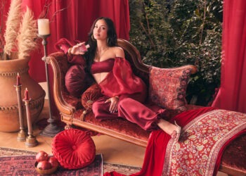 Leah Kateb Crowns Her Next Beauty Era With Skylar’s ‘Pomegranate Princess’ Fragrance Just in Time for Persian New Year