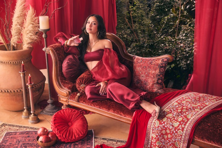 Leah Kateb Crowns Her Next Beauty Era With Skylar’s ‘Pomegranate Princess’ Fragrance Just in Time for Persian New Year