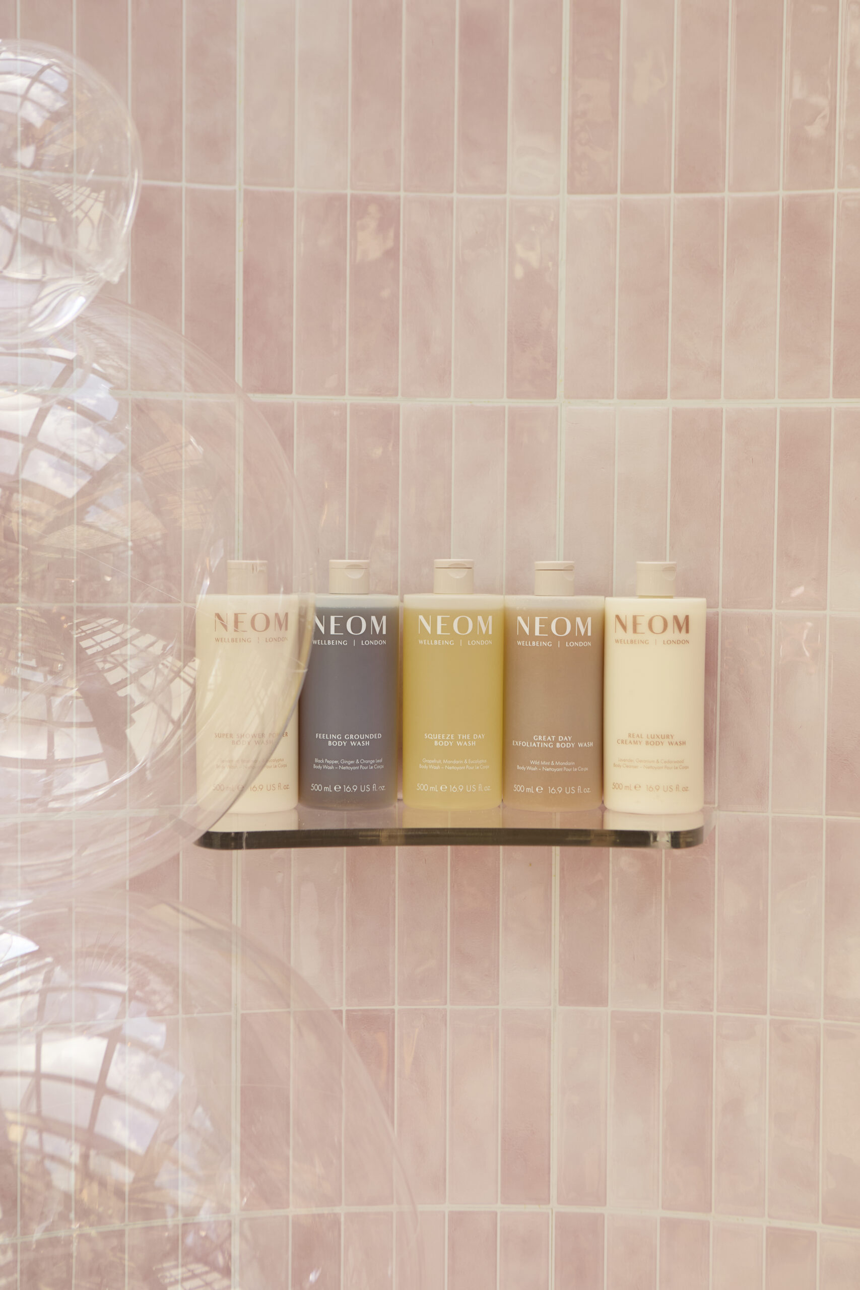 NEOM Wellbeing’s New ‘Body with Benefits’ Collection is About to Upgrade Your Shower Routine this Summer